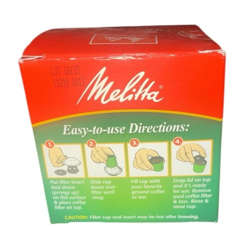 Melitta JavaJig Replacement Filters 60 Count New In Box - Picture 2 of 4